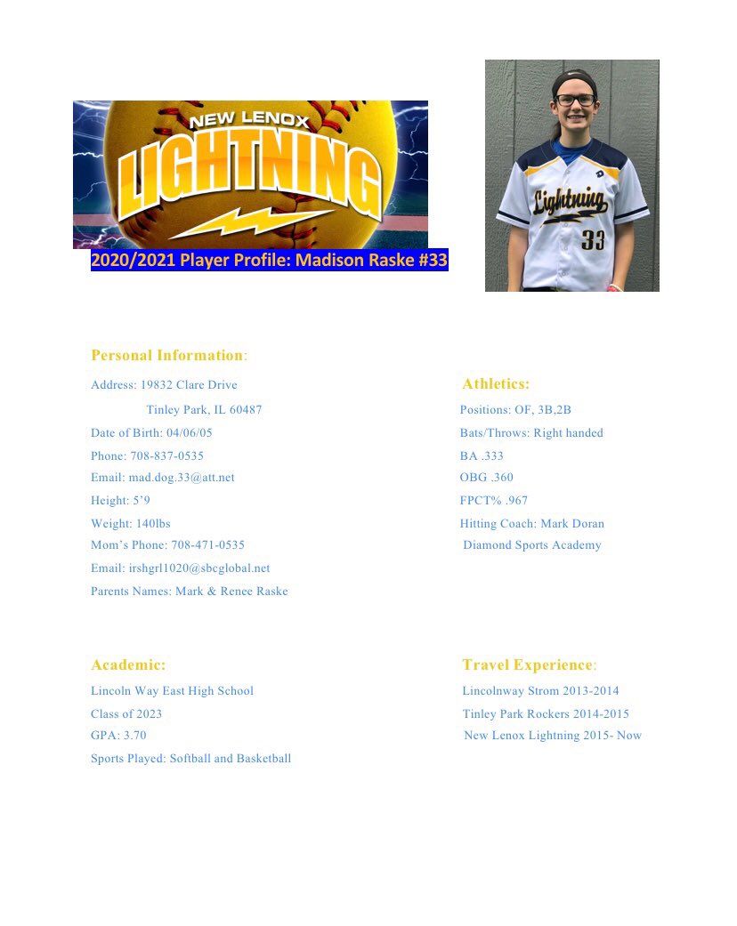 NLLightningJMPT's tweet photo. ⭐️Uncommitted 2023⭐️ Maddie has great range with an even better arm and can throw you out from every position! Strong bat, but can also surprise you with her speed! All around great athlete and student! Check out her page for more @Rascal_3310 https://t.co/Crn8zNz5g5