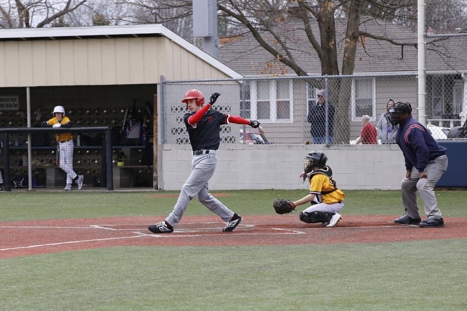 Ryan Kliethermes, Ft. Zumwalt East 2025, with a 340+ foot HR and two doubles this weekend to start the season off strong! ⁦<a href="/RyanKliethermes/">Ryan Kliethermes</a>⁩  ⁦<a href="/stlprospects/">STLProspectsBaseball</a>⁩