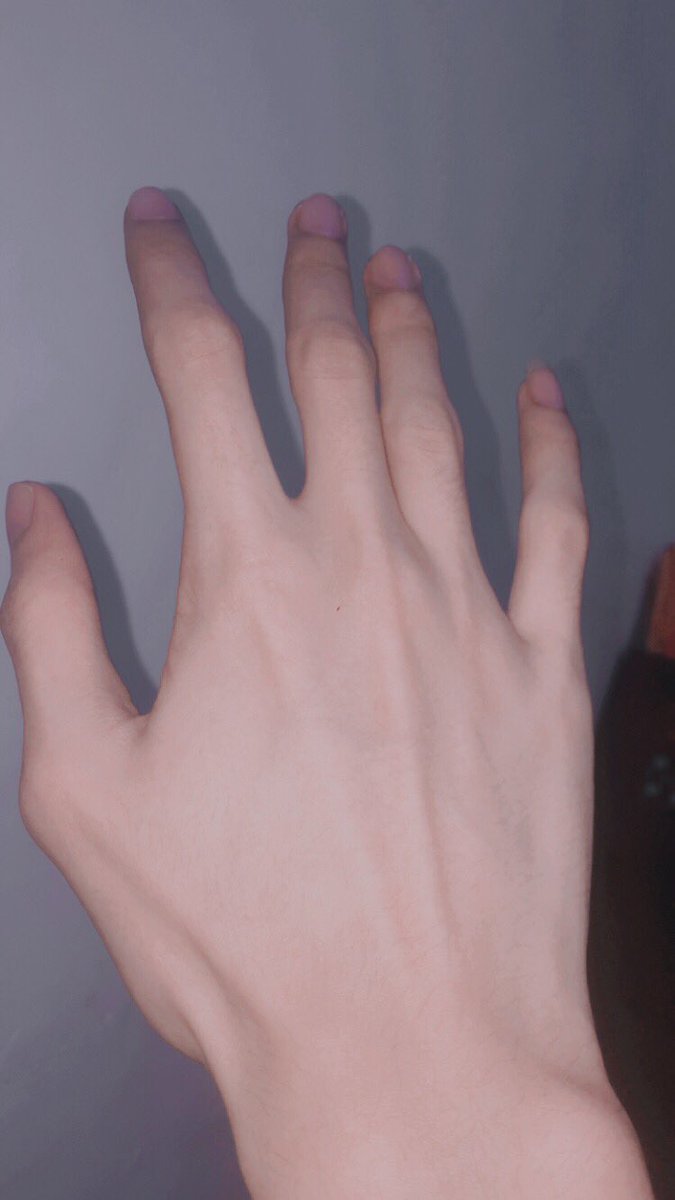 taehyung’s hand                my hand