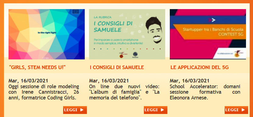 fmdigitale's tweet photo. Buongiorno a tutti! In primo piano due giovani donne #Codingirls protagoniste di #rolemodeling e formazione su tecnologia #5G #SchoolAccelerator. Su https://t.co/8CaUF282G5 condividiamo anche due nuovi video per aiutare gli anziani a personalizzare il telefonino  #Cnapensionati. https://t.co/Fhz7tPzffo