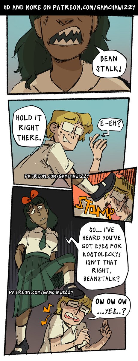 I uploaded more oc sketches onto P*treon :3 Here is a little short comic that went up alongside them!