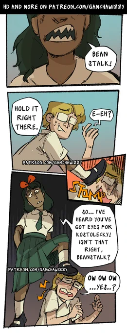 I uploaded more oc sketches onto P*treon :3 Here is a little short comic that went up alongside them! 