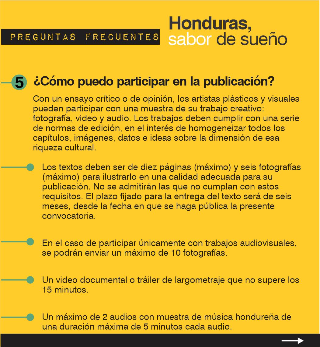 muahn's tweet photo. 3 #Preguntasfrecuentes #ConvocatoriaAbierta  
Para participar en el libro #HondurasSaborDeSueño 
@carmenyad @pakashonduras https://t.co/pBnnNXhlIx