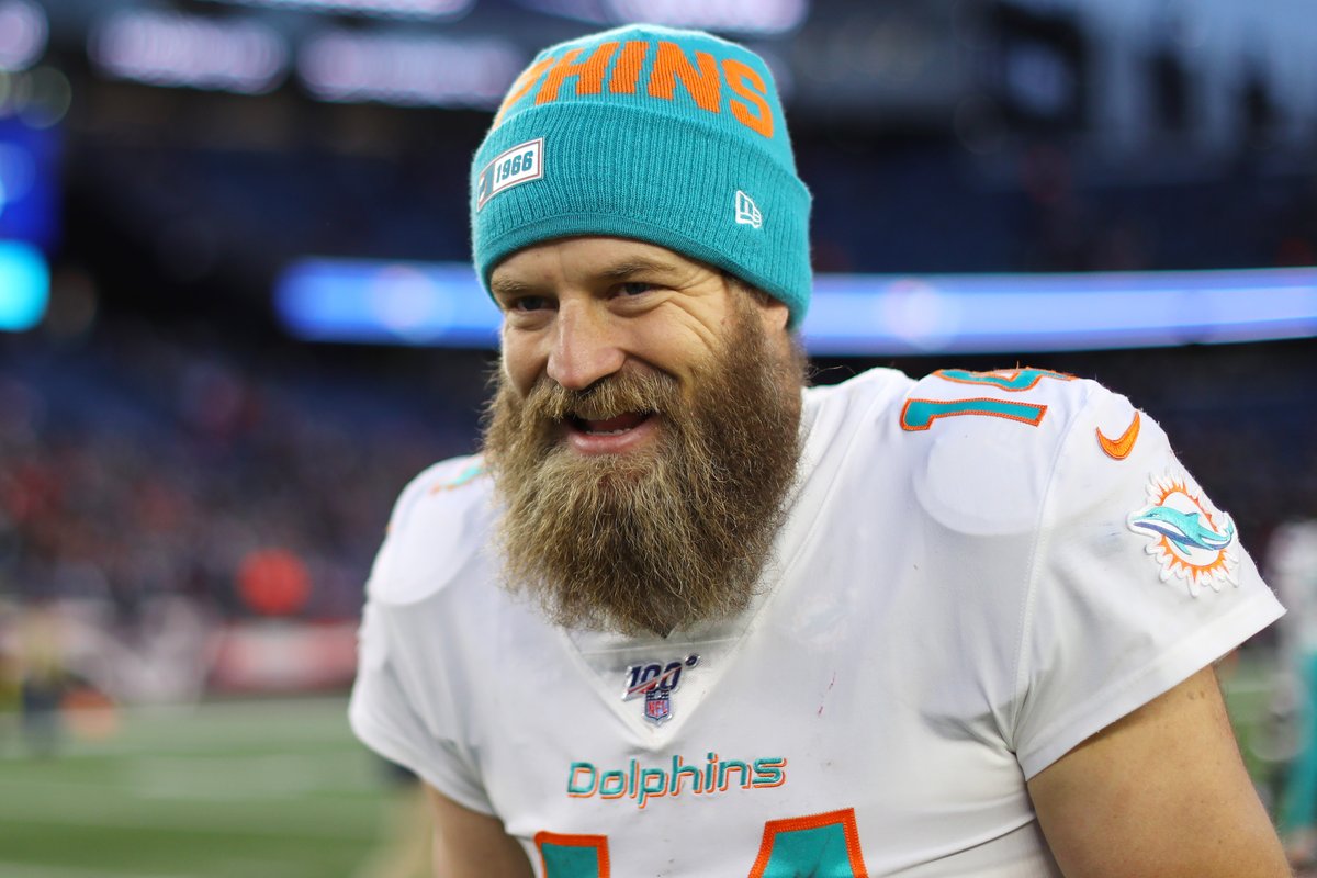 BleacherReport's tweet photo. Ryan Fitzpatrick agrees to a one-year, $10M deal with the Washington Football Team, per @AdamSchefter

FITZMAGIC IS GOING TO WASHINGTON ✨ @brgridiron https://t.co/fS7FeE4WoM