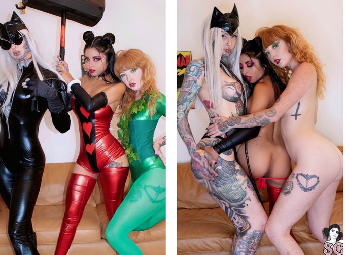 Did you already check my new ultra naughty multi #SuicideGirls set? 🔥
Gotham sirens is available at
https://t
