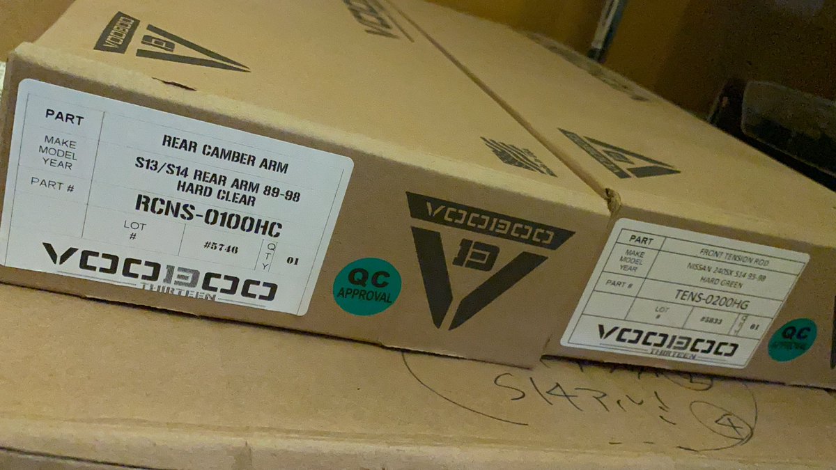 superstar_283's tweet photo. voodoo13アーム大量入荷と思ったら大量注文で13用ほぼ売り切れ、、、
ご注文ありがとうございます😭
#voodoo13
#テンションロッド
#シルビア https://t.co/Lexe2U2vRd