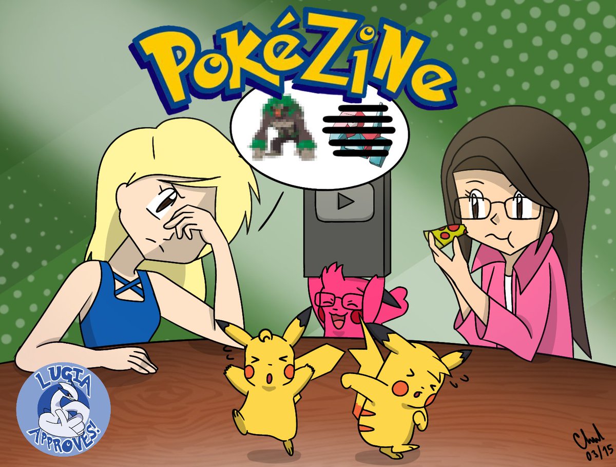 ChiliPerro's tweet photo. ¡Otra semana en @PokeZineMX ! Suki se queja de la extrema censura del anime de Pokémon mientras Pink come Pizza (y no comparte).
Mientras tanto Pikarosa llega a 100,000 subs en su canal de YouTube y un Raid salvaje agota a los Pika-Gemelos. ¡Esto y más en PokéZine! https://t.co/pC2w4Fhnoo