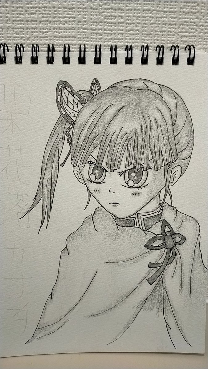 Kazuking 鬼滅の刃の栗花落 カナヲを描いてみました 今回も シャーペン仕上げです 鬼滅の刃 カナヲ Kazuking 鬼滅の刃の栗花落 カナヲを描いてみました 今回も シャーペン仕上げです 鬼滅の刃 カナヲ
