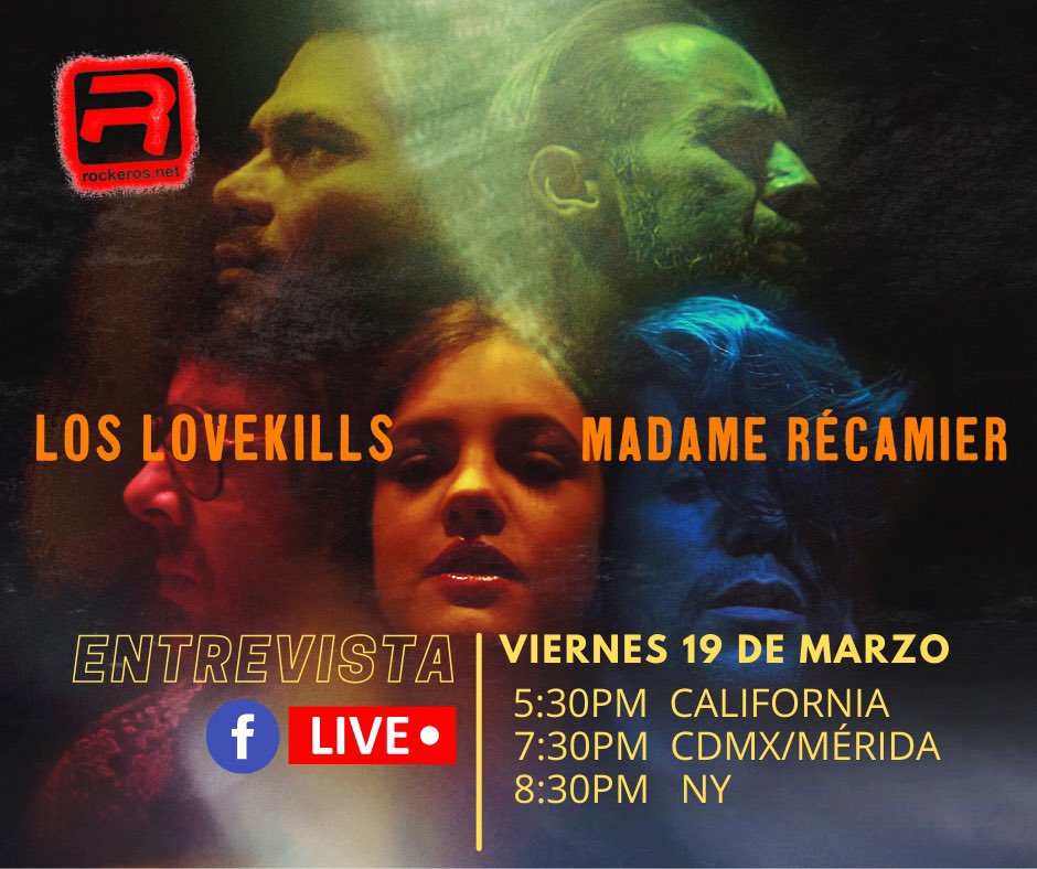 El próximo viernes en @rockerosnet