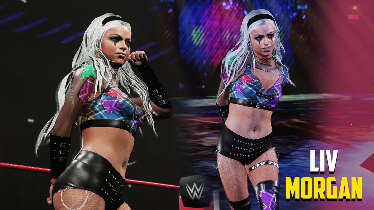 WWE 2K22 Liv Morgan MOD.