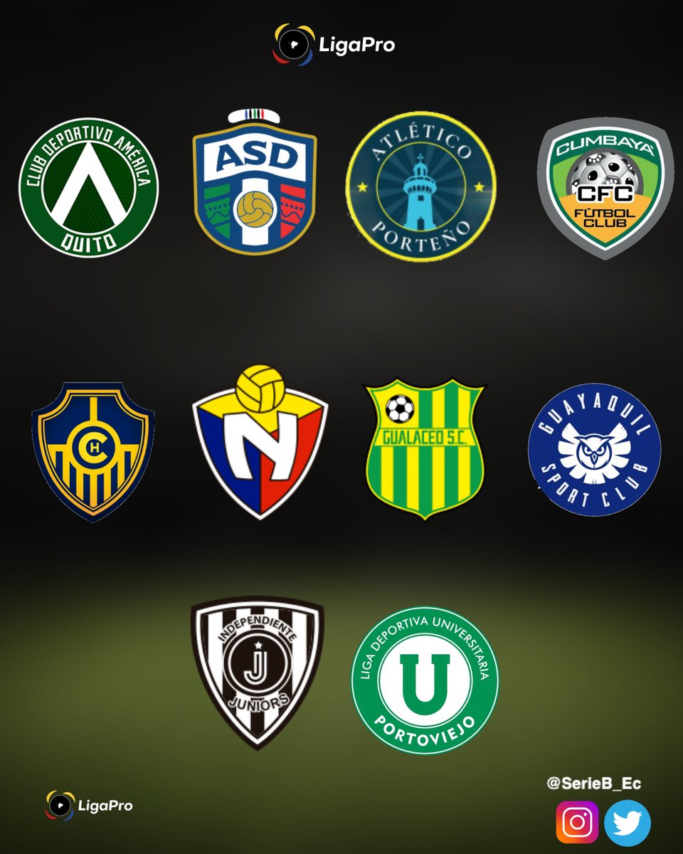 Serie B 🇪🇨 na Twitteru: "🙌🏼 𝗘𝗠𝗣𝗜𝗘𝗭𝗔 𝗦𝗨𝗘𝗡̃𝗢 𝗗𝗘𝗟 ➡️🅰️⬅️. Hoy comienza Serie B 2021 🥳 ¿Cual es tu equipo tu favorito? https://t.co/MIQrHlFpo1" / Twitter