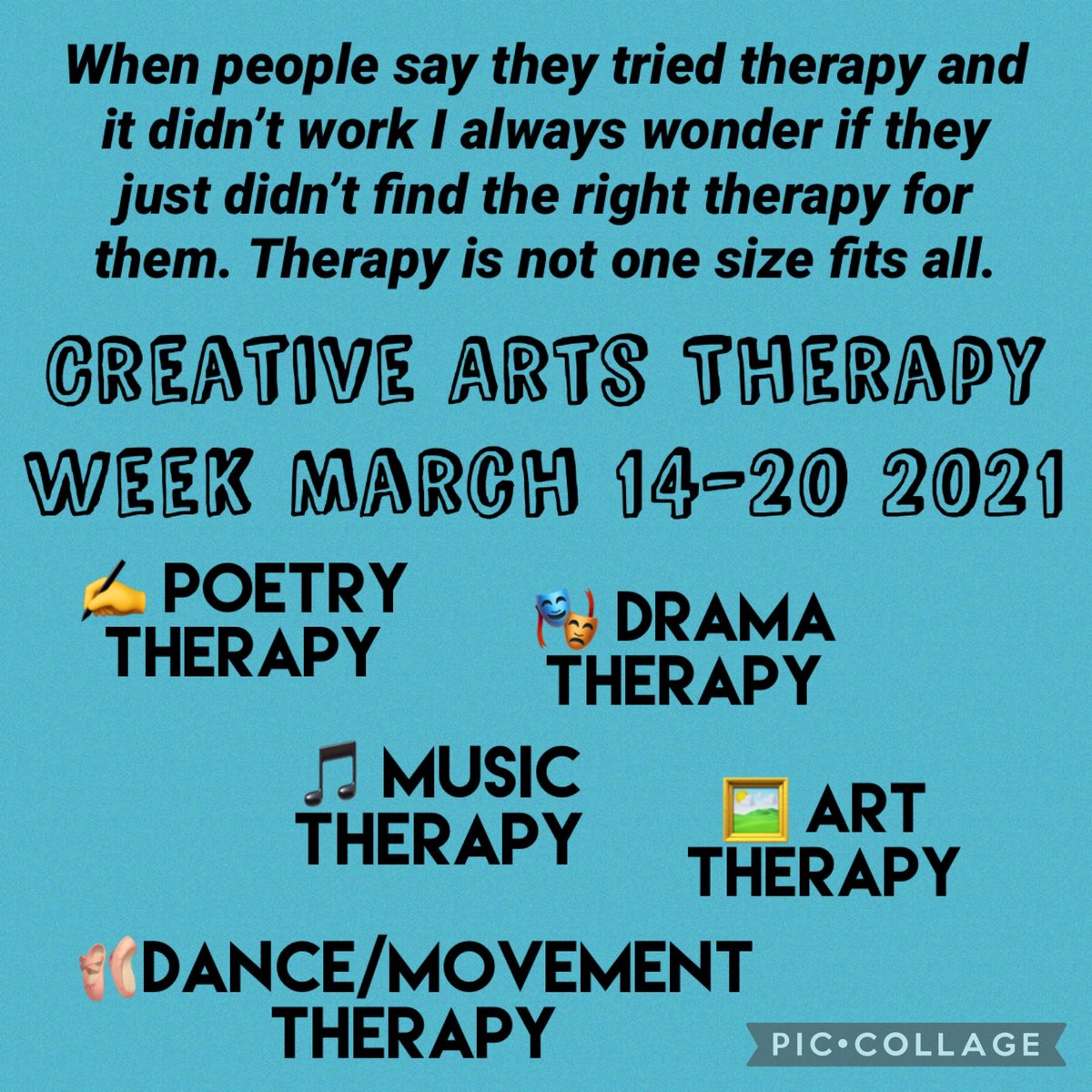 choreographlife's tweet photo. #CreativeArtsTherapyWeek #CATweek2021 https://t.co/aIyxas2MZq