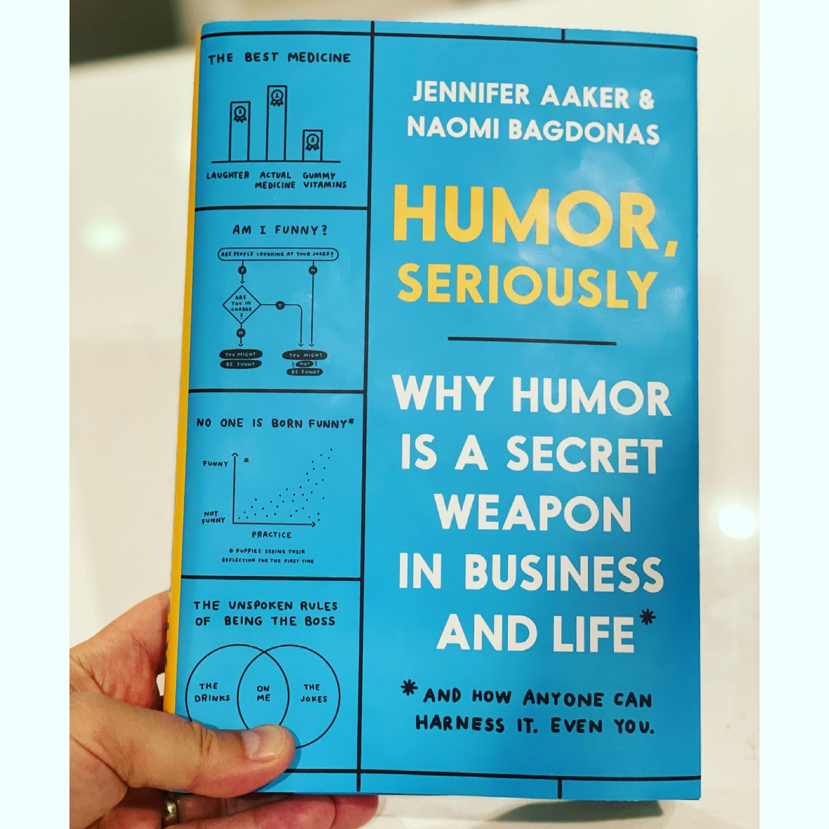 robcardenas_'s tweet image. This book is absolute 🔥🔥🔥 
Humor truly is a secret weapon in business &amp;amp; life 💯 
#HumorSeriously