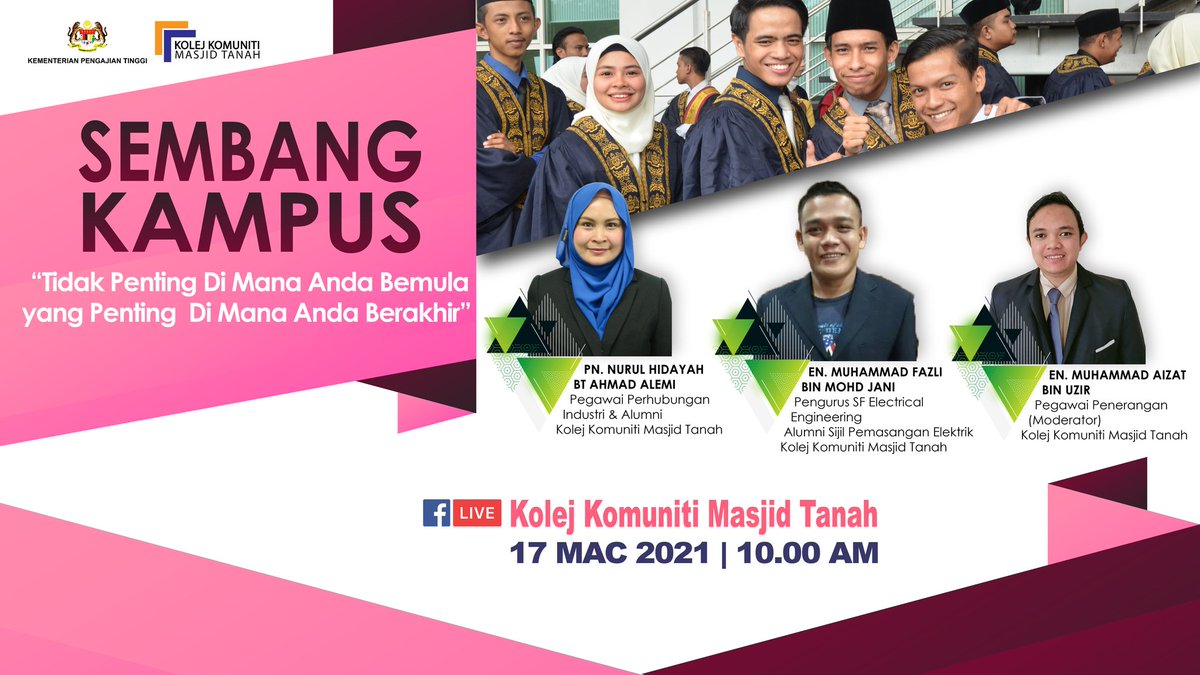 Kolej Komuniti Masjid Tanah / Single Storey At Taman Seruling Jaya 