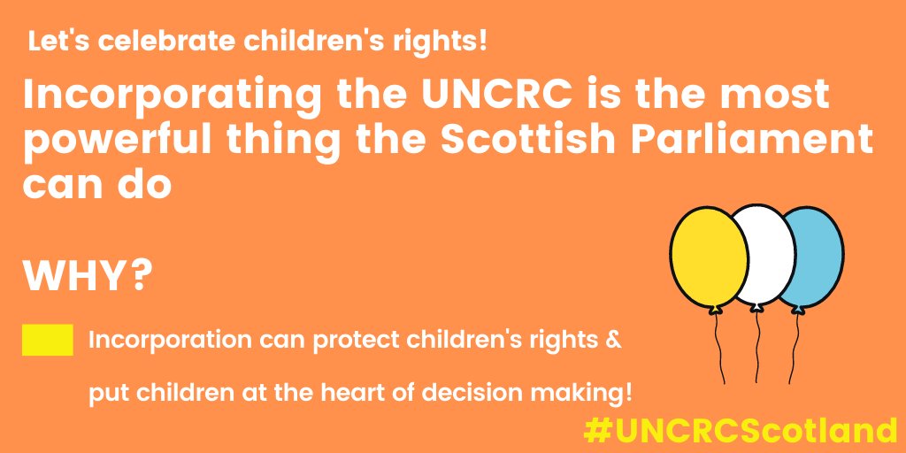 Project_Return_'s tweet image. We're so excited that today is Stage Three of the #UNCRCIncorporation Bill - if passed, the #UNCRC will come into force later this year and offer greater protection for children and young people's rights. We urge all MSPs to vote for the Bill!

#UNCRCScotland