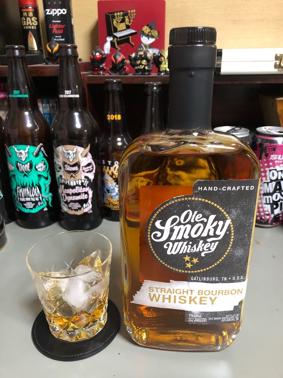 オーレ スモーキー ストレート バーボン ウイスキー 40度 750ml