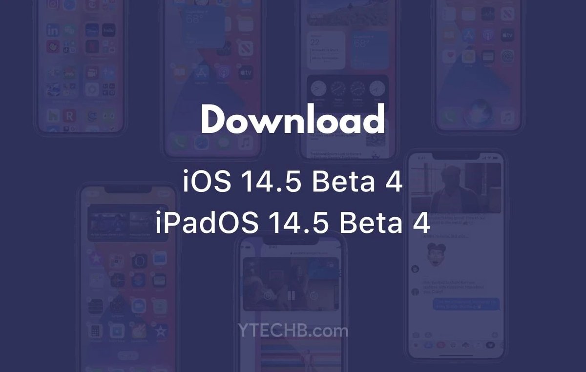 ytechb's tweet image. Apple releases iOS 14.5 and iPadOS 14.5 Beta 4 Update!

Here&apos;s everything you need to know - ytechb.com/apple-releases…

#iOS #iOS14 #iOS145Beta4 #iPhone #iPhone11 #iPhone12Pro #iPhone12ProMax #iPhone12Mini #iPhone11Pro #iPhoneXS #iPhoneX