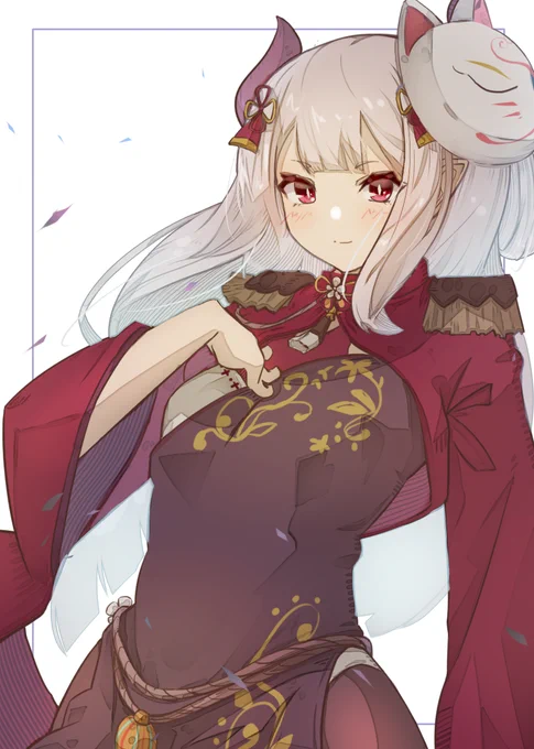 羊を数える神の御業
#にじさんじ五十音順に描いたら童田明治の時には画力上がってる説  
#奈羅花
#奈羅ート 