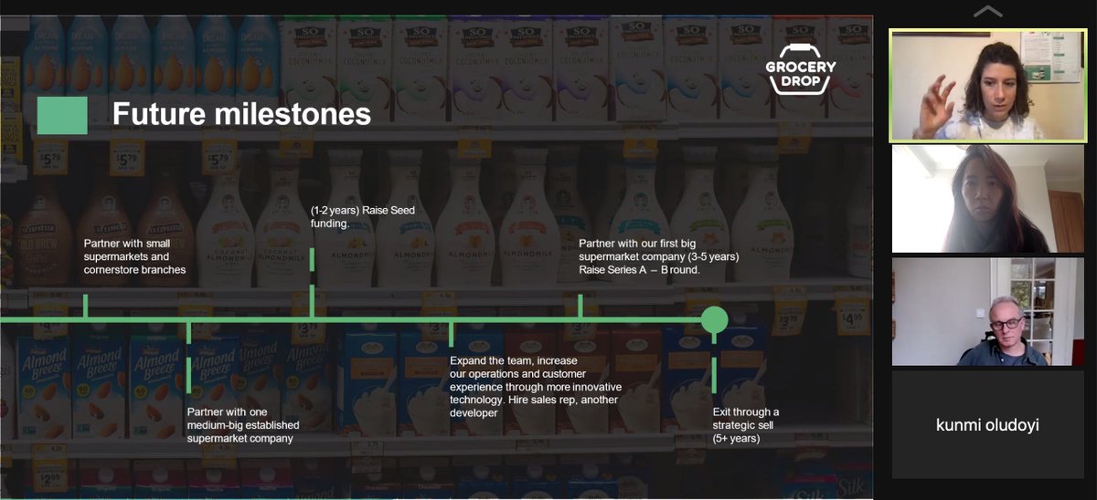 Sprint 5 actionable tips: Highlight commercial milestones after launch &amp; think about narrative order as #founders present #startup operations in 90 second pitches on milestone timeline, company differentiation, the team &amp; skills to make it happen to convince investors