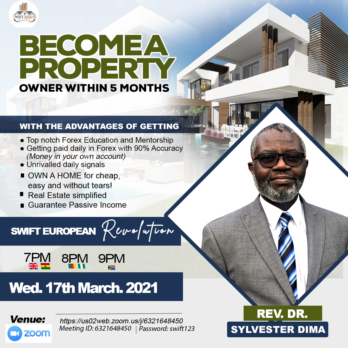 swiftassets_ltd's tweet photo. (SWIFT EUROPEAN REVOLUTION)
Become A Property Owner Within 5 Months
#swiftassets #forexacedemy #realestate #forexsignal #forex #forextrading https://t.co/pMevS3x9NF