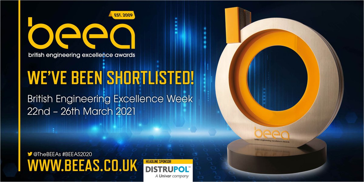 Circuit_Worx's tweet image. Delighted to have made the shortlist in two categories this year for the @TheBEEAS Awards, a celebration of the very best in UK design engineering! 🏆
You can virtually join the celebrations next week by visiting The BEEAs website at: beeas.co.uk 🍾
#BEEAS2020