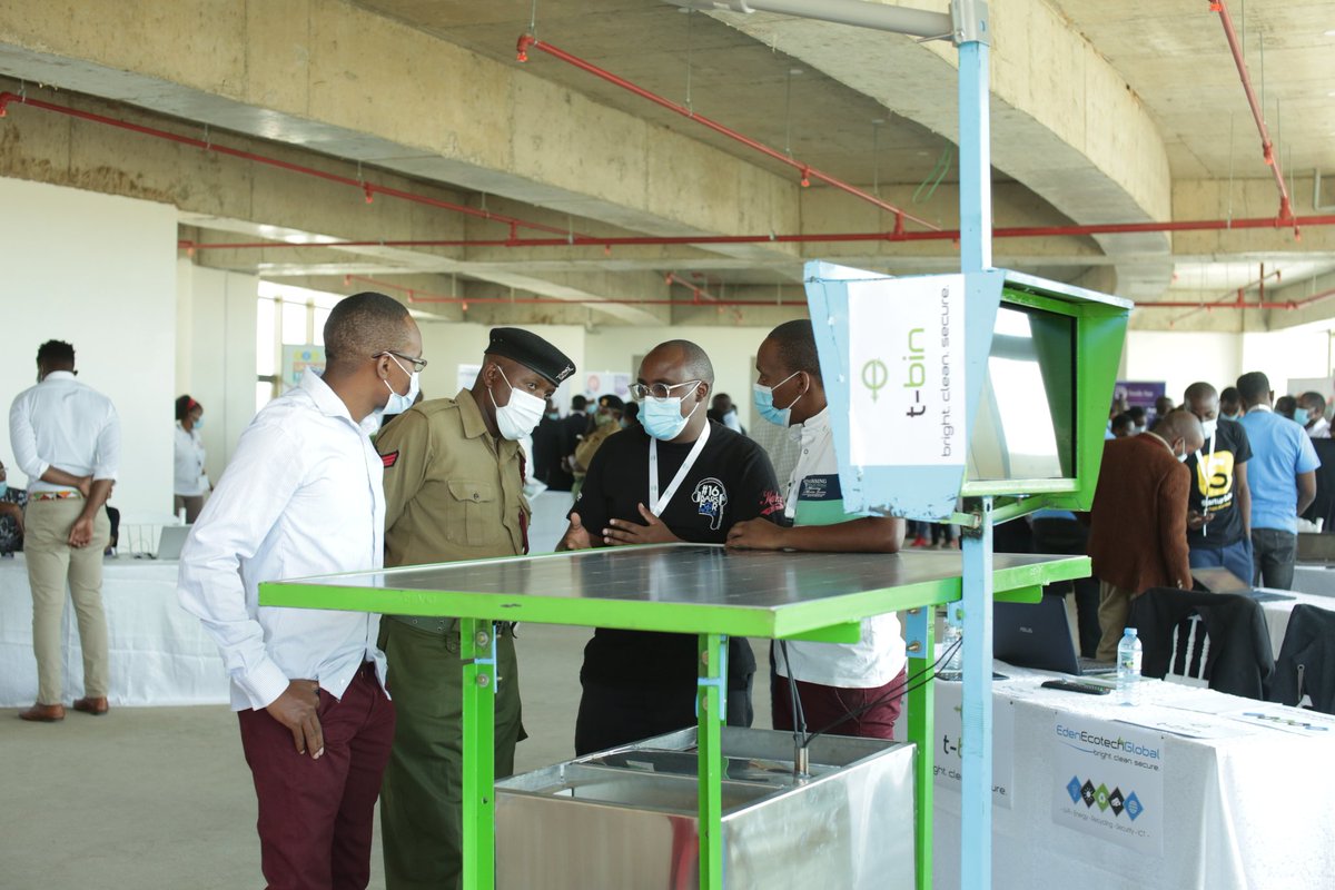 environpreneur's tweet photo. The @Tech_Bin aims to realize a #zerowaste free planet by teaching the public on the correct methods of solid waste management @andersen_inger @UNEP @WorldBankKenya . We shall also feature #16barsForPeace @USAIDKenya @YALIRLCEA as well as advocacy on #COVID19 prevention measures. https://t.co/tytDVE5i11