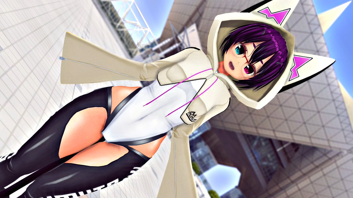 ねこパーカー似合っててかわいいねデリちゃん… #COM3D2 