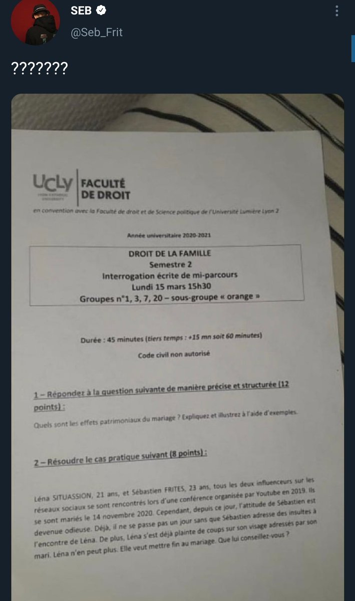 AJAC (Arguments juridiques à la con) tweet media