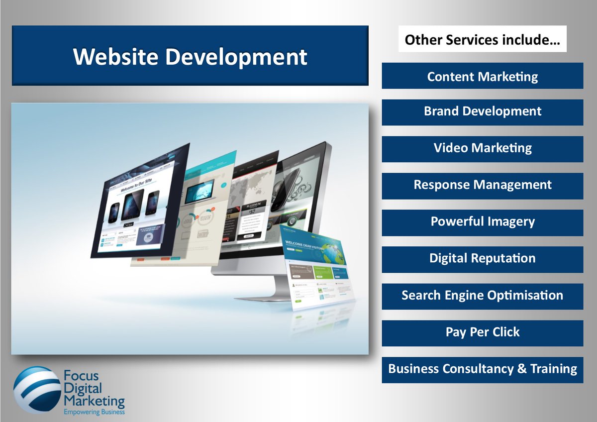 All our sites are custom designed and use marketing skills that are proven to deliver results. We can assist you with all aspects of developing a new site or completely revamping an existing one.
Learn more here  ➡️ bit.ly/3e2EZ2Y