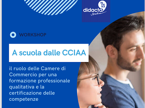 unioncamere's tweet photo. Il contributo delle #cameredicommercio per accelerare l’ingresso nel mondo del #lavoro e la crescita professionale: oggi alle 15 il primo #webinar di #Unioncamere nell'ambito di #FieraDidactaItalia2021. https://t.co/SauufpFYdD #formazione #competenze #orientamento #Didactadigital https://t.co/S1mnEvUvzG