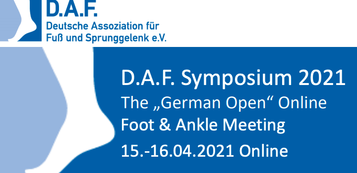 wbctsociety's tweet photo. Next month, a dedicated #WeightBearingCT session will take place at the upcoming D.A.F. online #symposium - in German and English - with participation from International #WBCT Society Board members! More information here: https://t.co/kMrFYuqIq5 #footandankle https://t.co/OwFL2YSmRc