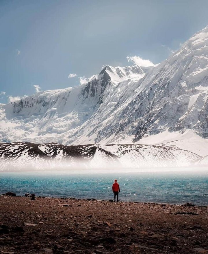 Tilicho Lake , Nepal!
#nepal #nepali #nepaltravel #nepaltourism #nepaltrip  #explorenepal #discovernepal #travelnepal
 #amazingnepal #nepal8thwonder #treknepal #treklust #travelust #treknepal #nepaltrekking #heavenismythnepalisreal #adventurelife #adventure #adventuretravel …