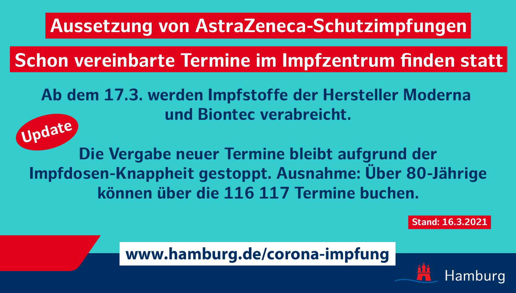 Gesundheit In Hamburg On Twitter Update Wir Passen Die Impfstoffplanungen An Um Bereits Vereinbarte Termine Halten Zu Konnen Weil Zunachst Nur Impfstoffe Genutzt Werden Konnen Deren Transportfahigkeit Eingeschrankt Ist Mussen Die Mobilen
