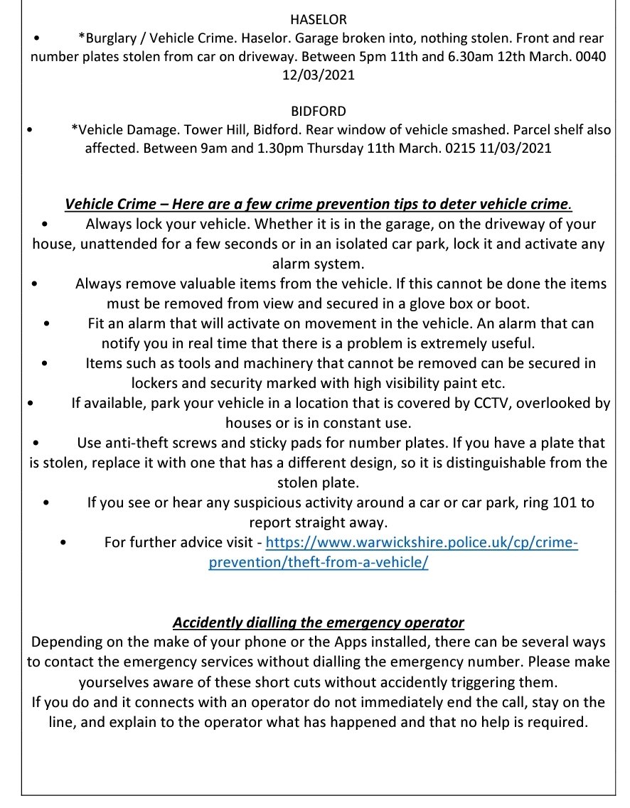 Alcester SNTs tweet media