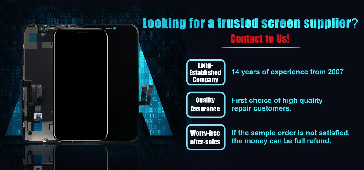 Looking for a trusted screen supplier? Contact to Us!