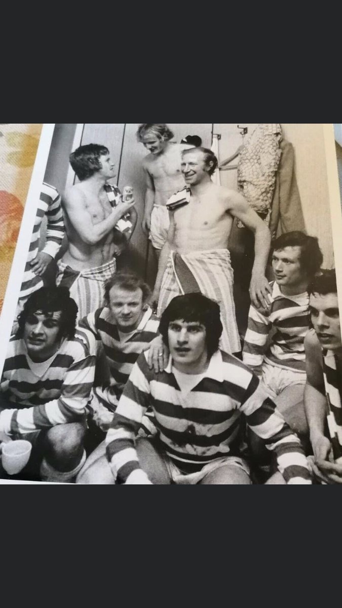 The good auld days when footballers had long hair and dirt across their face #CelticFC #legends #9inarow #BetterDays #lisbonlions