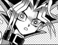 I love how many panels there are where Yami has this exact expression. 