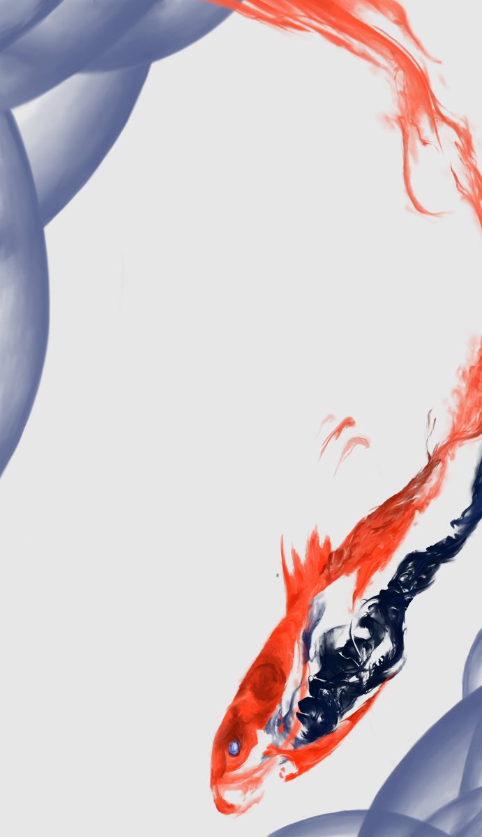 鯉 金魚描くつもりが いつの間にか もっと綺麗な線描けるようにりたいです Kagaのイラスト 鯉 金魚描くつもりが いつの間にか もっと綺麗な線描けるようにりたいです Kagaのイラスト