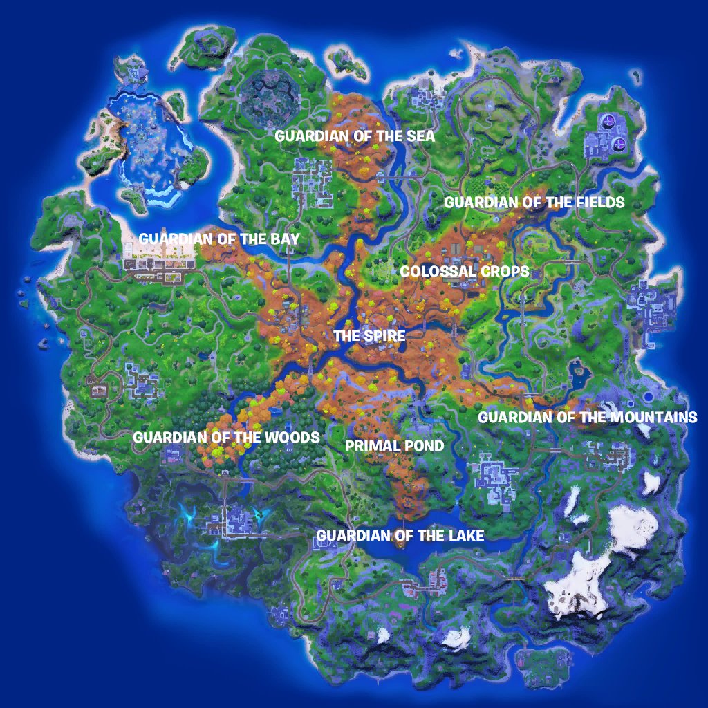 Fortnite map