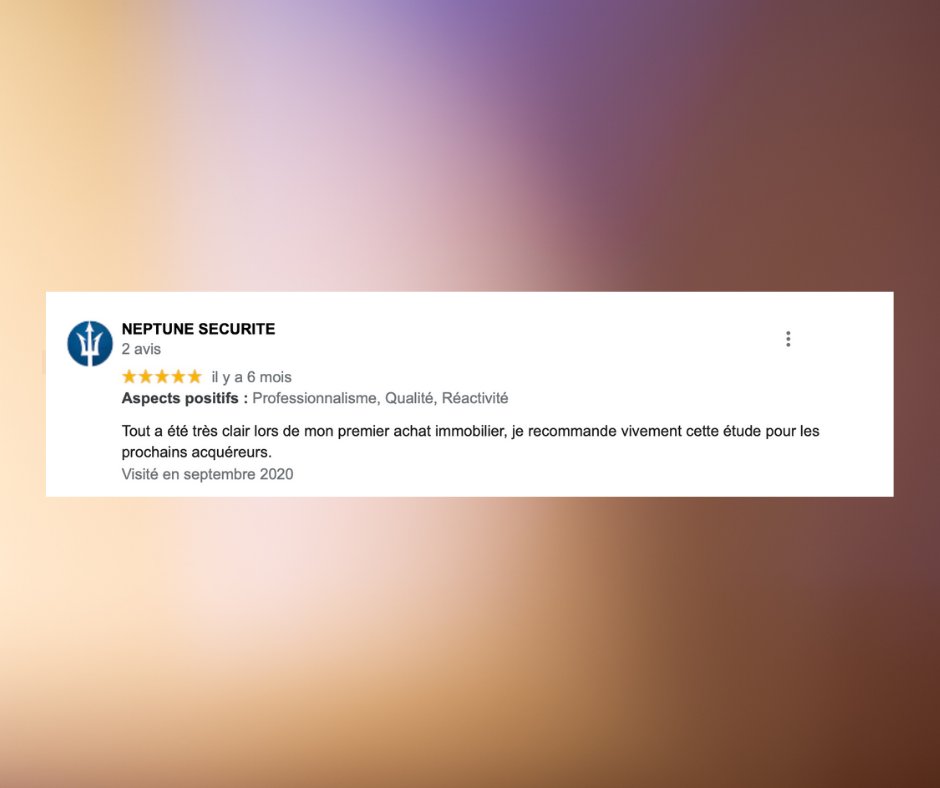 Nota_Six's tweet photo. ⭐️ Nous vous remercions infiniment de prendre le temps de nous laisser vos avis sur Google 😊 Toute l’équipe de NotaSix est à votre écoute pour vous aider à concrétiser vos projets ! 👍
#notaires #NotaSix https://t.co/Oi1aEMBT3D