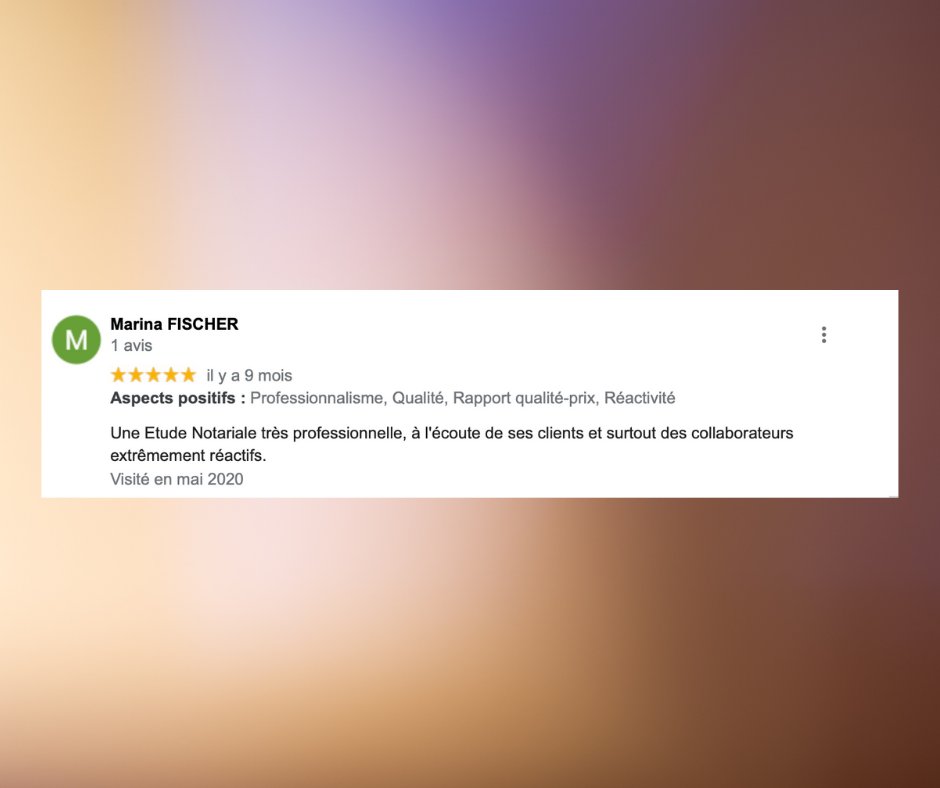 Nota_Six's tweet photo. ⭐️ Nous vous remercions infiniment de prendre le temps de nous laisser vos avis sur Google 😊 Toute l’équipe de NotaSix est à votre écoute pour vous aider à concrétiser vos projets ! 👍
#notaires #NotaSix https://t.co/Oi1aEMBT3D
