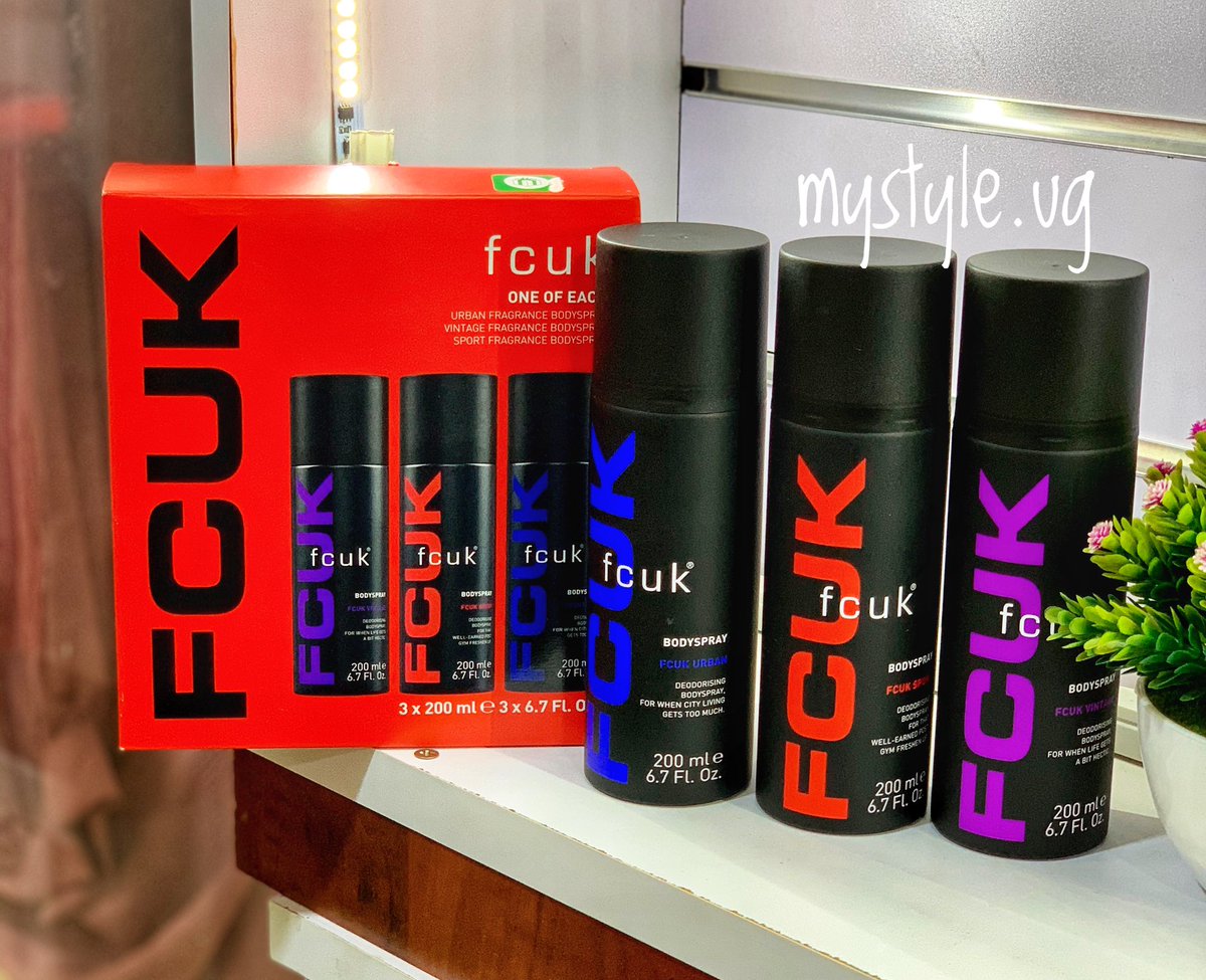 FirozeMwajab's tweet photo. FCUK gift hampers available only at mystyle
Location: Towwa mall Buganda Road shop A102
Contact: 0795272475 | 0700714212 | 0794082219
#mystyleug https://t.co/Zzrvo6itdK