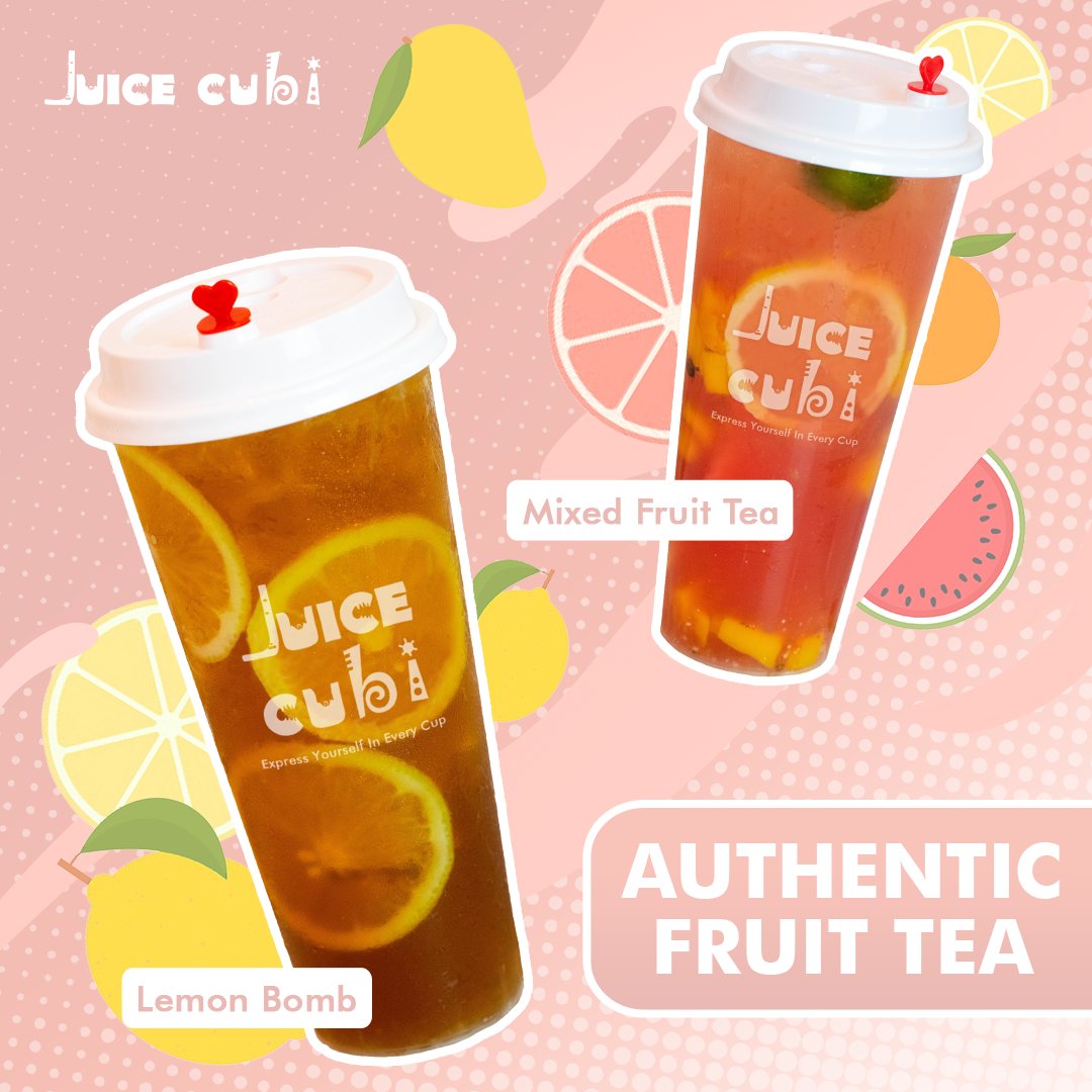 juicecubiph's tweet photo. Give yourself an authentic fruit tea experience and enjoy healthier and happier moments in life!

#JuiceCubi #JuiceCubiPH #fruitteas #ExpressYourselfinEveryCup #teatime #fruits #tea https://t.co/wjbvcT299j