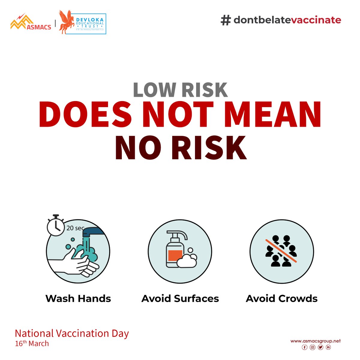 LokaDev's tweet photo. Utilizing the topic 'Vaccines bring us closer', World Immunization Week 2021
“Without this vaccine a virus will creep into your body and attack you from the inside…so get it!” National Vaccination Day 2021
#ASMACS #asmacskills #devloka #COVID19 #vaccation #vaccinesafetyadvocate https://t.co/x9LUpinehr