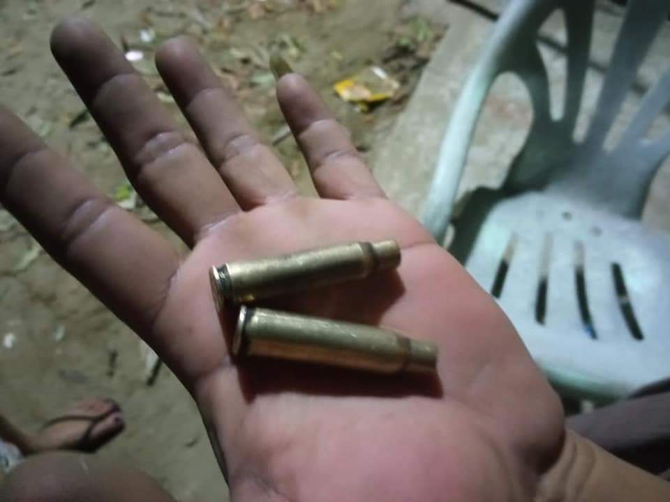 Last night around 11PM/15.3.21, the military terrorists entered the ward of south Dagon and made shooting surroundings causing one man dead and injured 3 people. 
NEWS SUPPRESSION
#WhatsHappeninglnMyanmar 
#Mar16Coup
