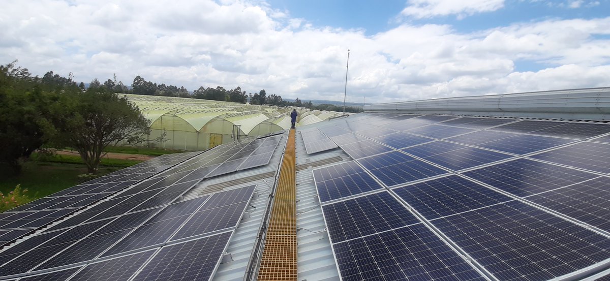 Our 424 kWp solar PV project for Xflora flower farms in Nakuru, Kenya, is officially commissioned! 

<a href="/CrossBoundary/">CrossBoundary</a> Energy enables agricultural businesses like Xflora to reduce their carbon footprint, while accessing affordable, clean &amp; reliable power, at no risk. #GreenEnergy