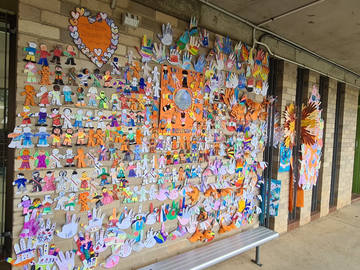 Harmony Day ready #SRPS 🧡💛💚