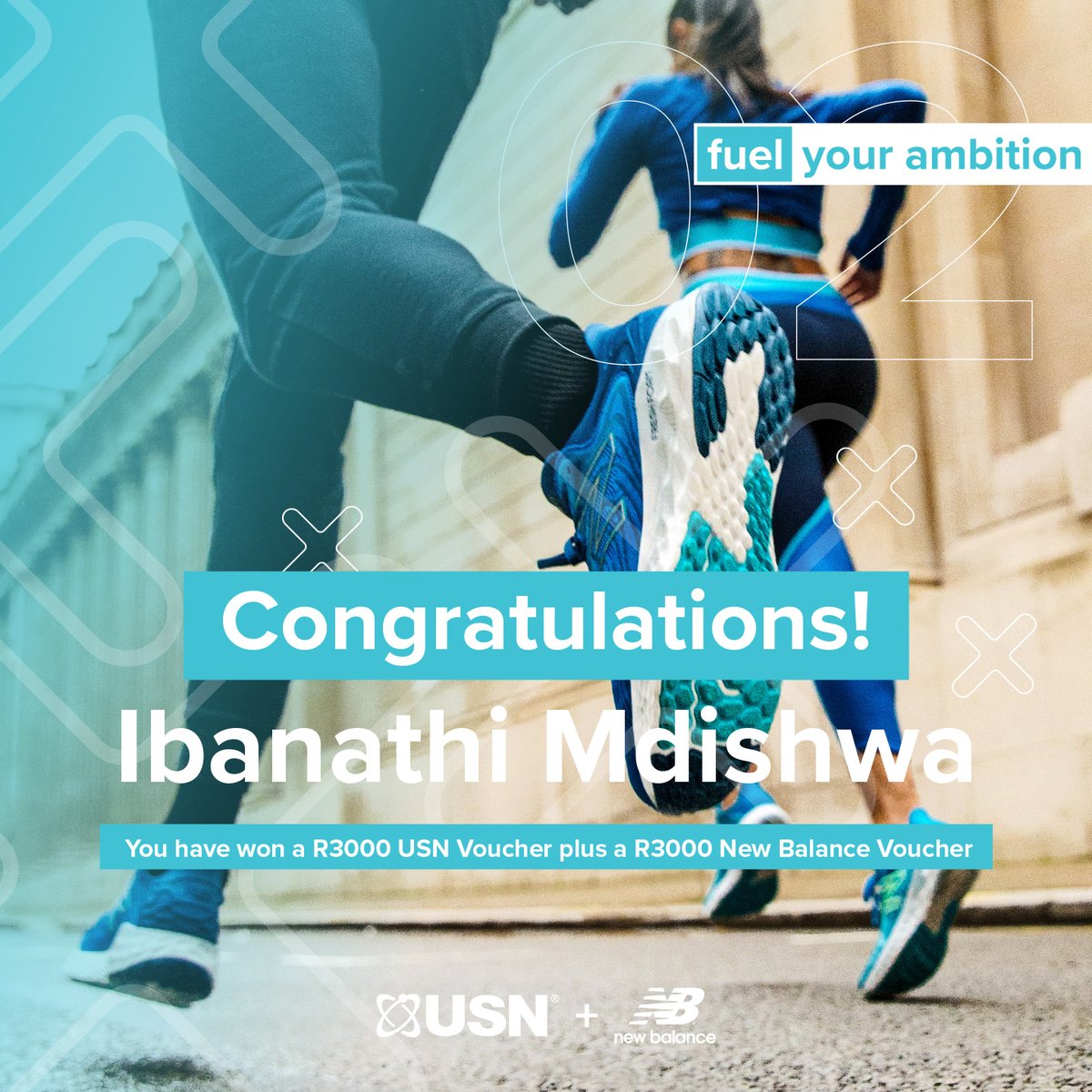USNSA's tweet photo. And our Week 2 Winner is: IBANATHI MDISHWA
Be sure to enter this weekโs competition for your chance to win.
#winwithusn #newbalance https://t.co/KX2NGq8aba