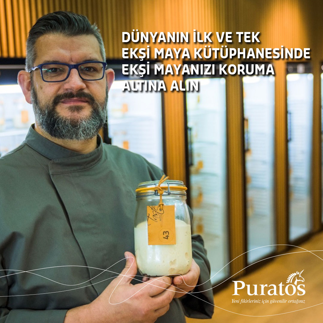 PuratosTurkiye's tweet photo. Ekmekçilik Merkezimizde bulunan kütüphanemiz, ekşi maya biyolojik çeşitliliğini, bu mirası, pişirme tekniklerini korumayı amaçlıyor ve bu alanda yapılmış dünyadaki tek kütüphane olma özelliğini taşıyor.
https://t.co/Pa1RQzlgbl
#ekşimaya #ekşimayalıekmek #ekşimayalı https://t.co/WTKnT5z323