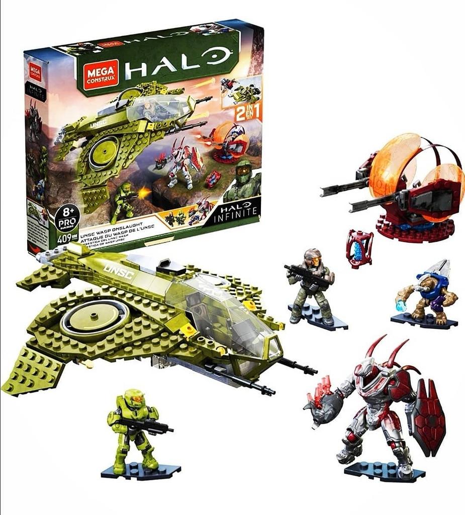 Mega Construx Halo UNSC Wasp Onslaught 
